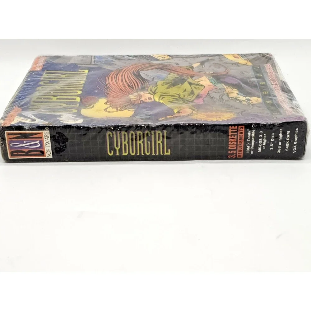 CyborGirl PC IBM MS DOS 3.5